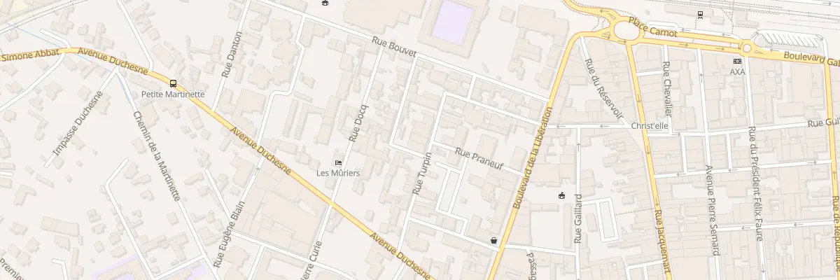 Plan du 21 Rue Turpin à Romans-sur-Isère