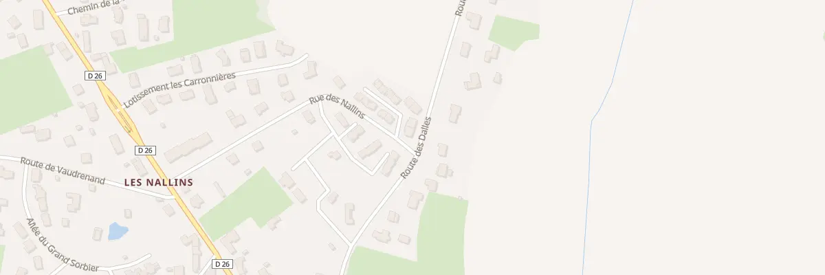 Plan du 13 Imp des Grillons à Mézériat