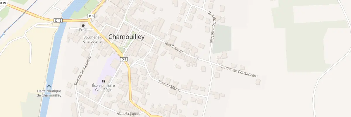 Plan du 14 Rue Cosson à Chamouilley