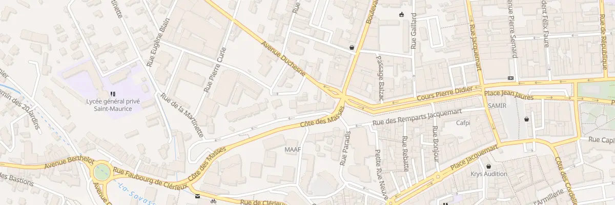Plan du 4 Rue Jullien à Romans-sur-Isère