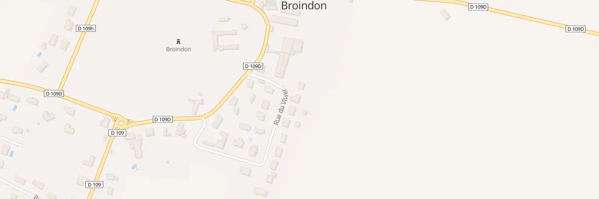 Plan du 18 Rue du Vivier à Broindon