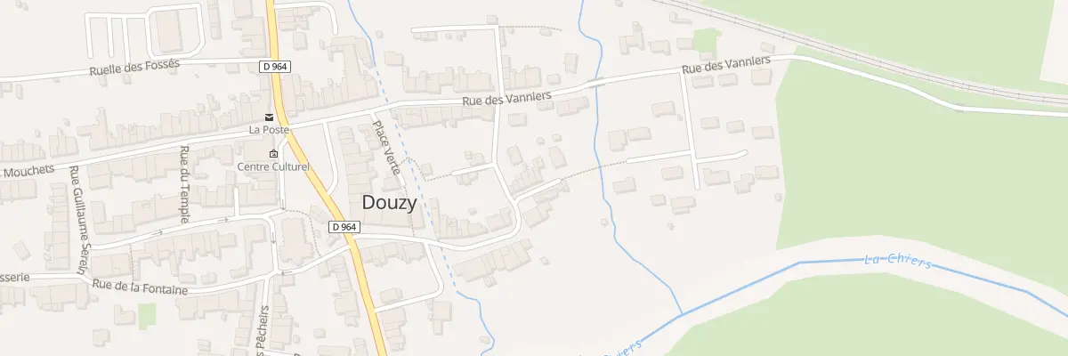 Plan du 6 Trou Maillard à Douzy