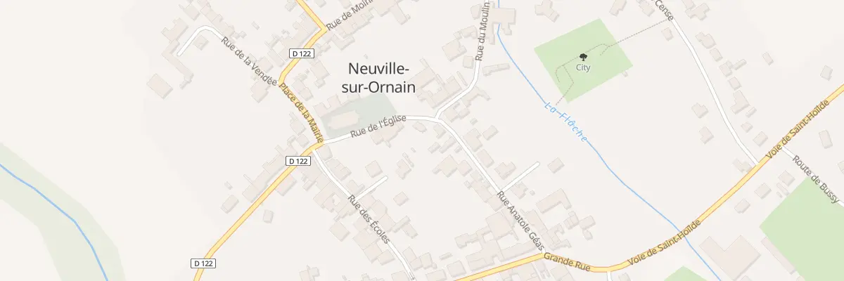 Plan du 2 Rue Anatole Geas à Neuville-sur-Ornain