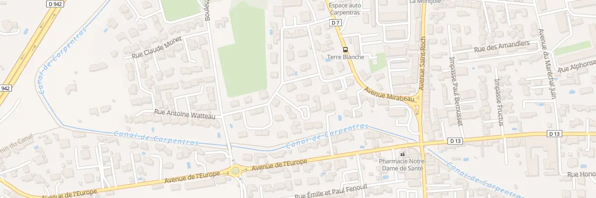 Plan du 145 Rue Joseph Vernet à Carpentras