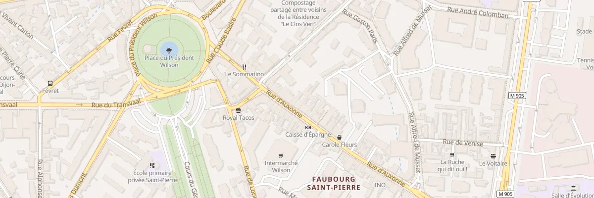 Plan du 31 Rue d’Auxonne à Dijon