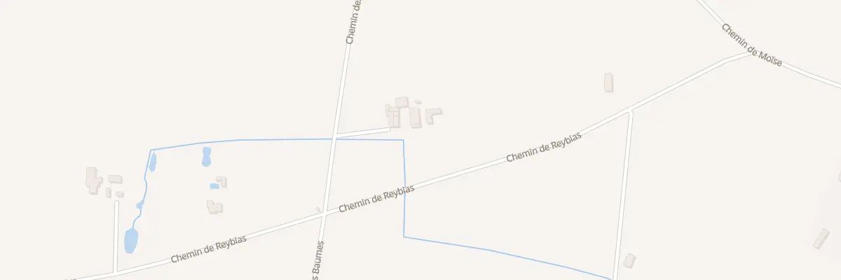 Plan du 945B Che de Reybias à Alixan