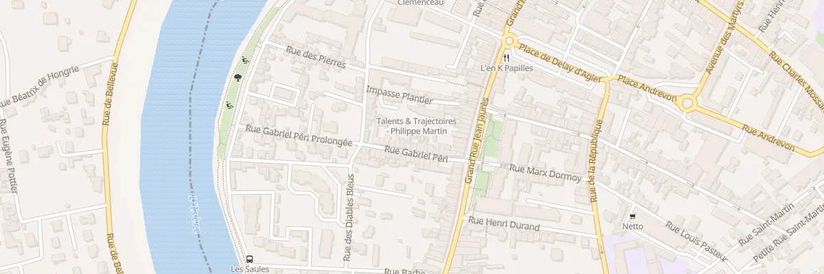 Plan du 18 Rue Gabriel Péri à Bourg-de-Péage