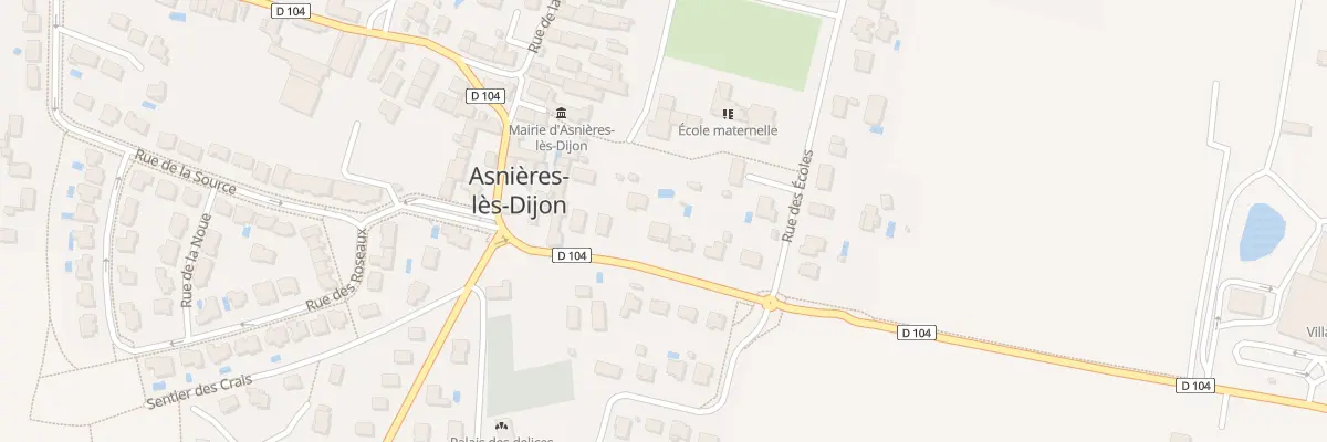 Plan du 9 Rue de Bellefond à Asnières-lès-Dijon