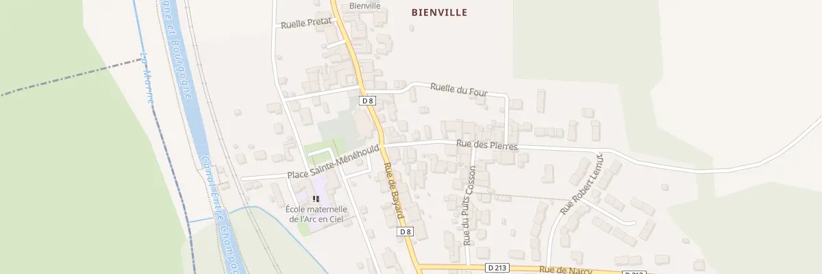 Plan du 2 Rue des Pierres à Eurville-Bienville