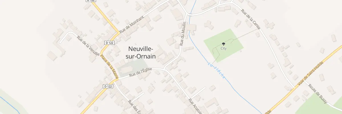 Plan du 5 Rue du Moulin à Neuville-sur-Ornain