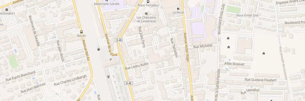 Plan du 123 Rue Jules Ferry à Carpentras