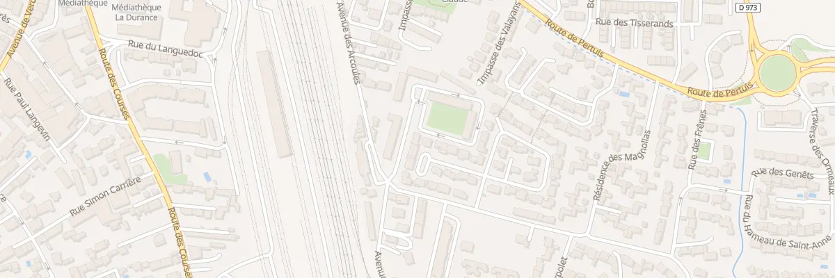 Plan du 78 Imp du Jasmin à Cavaillon