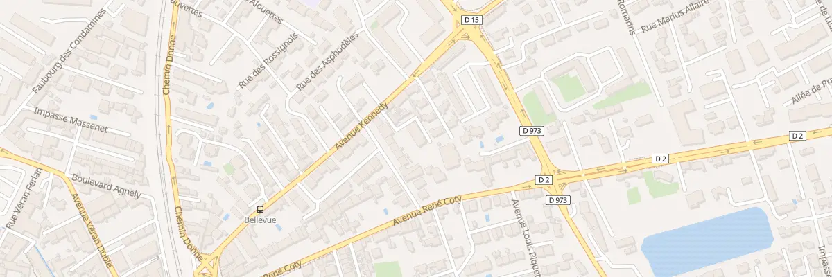 Plan du 280 Av Kennedy à Cavaillon