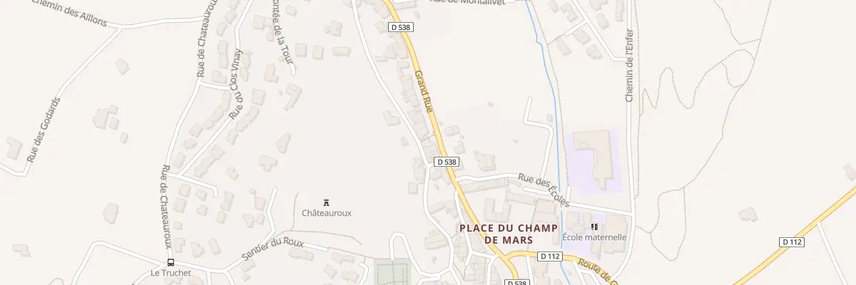 Plan du 213 Rue de l’Eglise à Peyrins