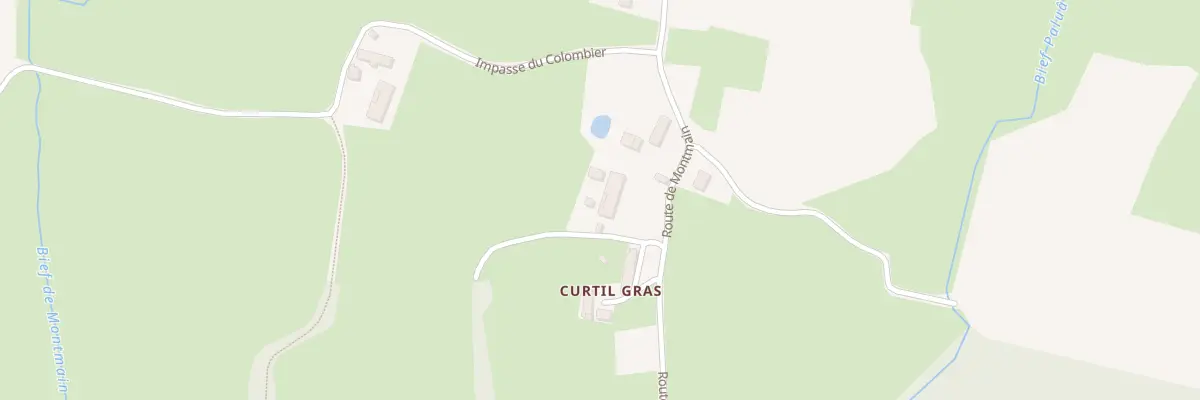 Plan du 291 Rte de Montmain à Servignat