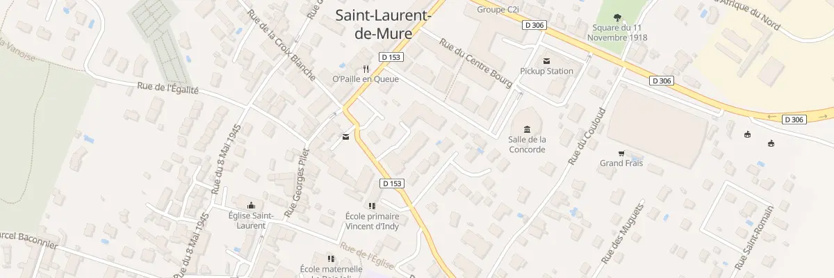 Plan du 5 Rte d’Heyrieux à Saint-Laurent-de-Mure