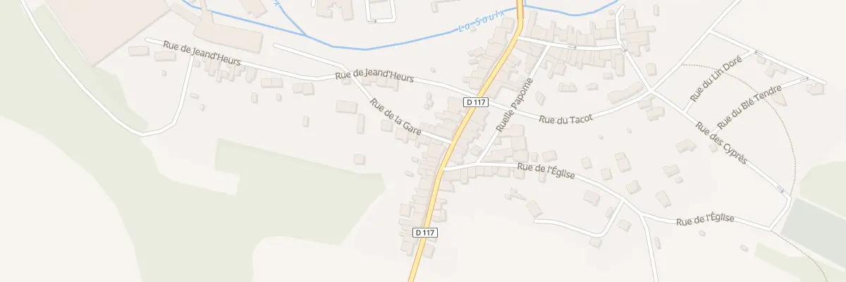 Plan du 3 Rue de la Gare à L’Isle-en-Rigault