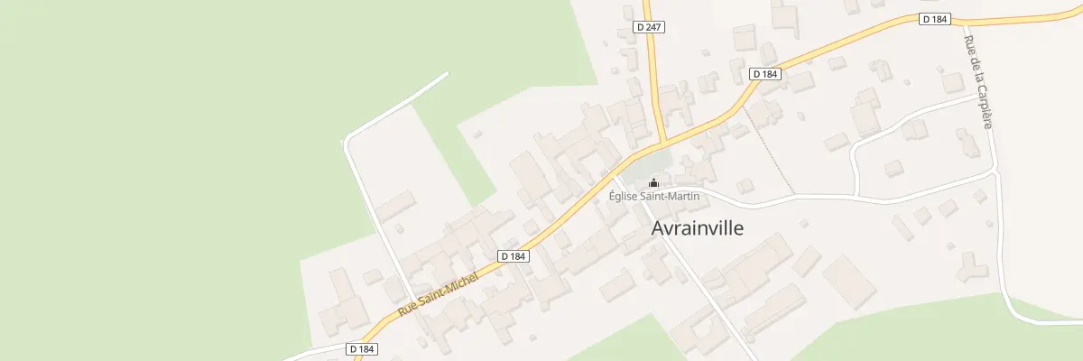 Plan du 23 Rue St Michel à Troisfontaines-la-Ville