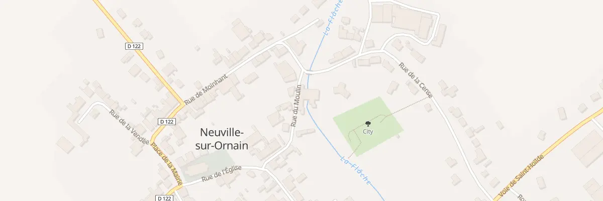 Plan du 6 Rue du Moulin à Neuville-sur-Ornain