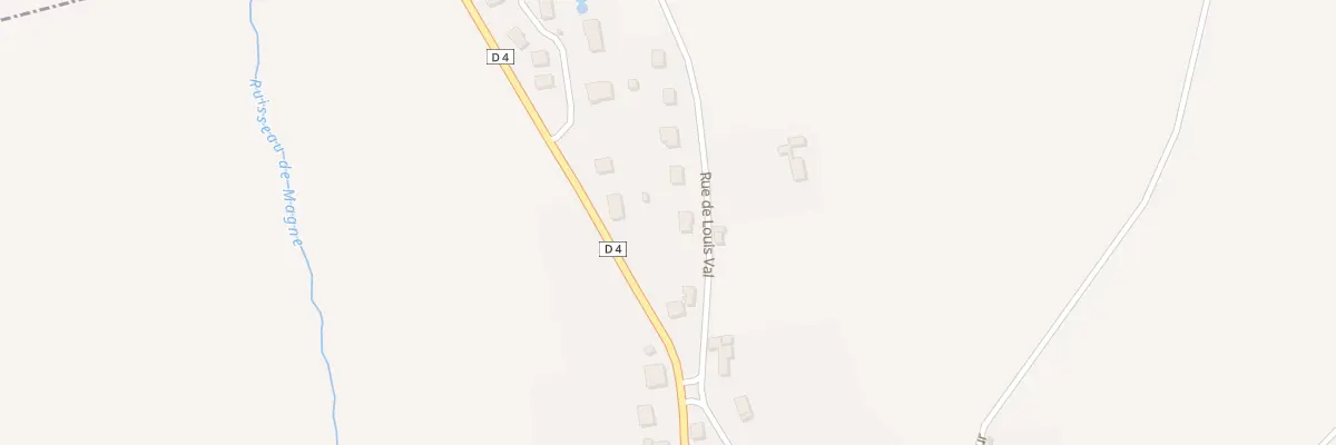 Plan du 1B Rue de Louis Val à Francheval