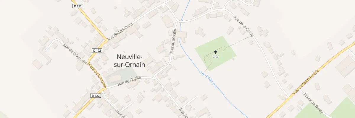Plan du 4 Rue du Moulin à Neuville-sur-Ornain