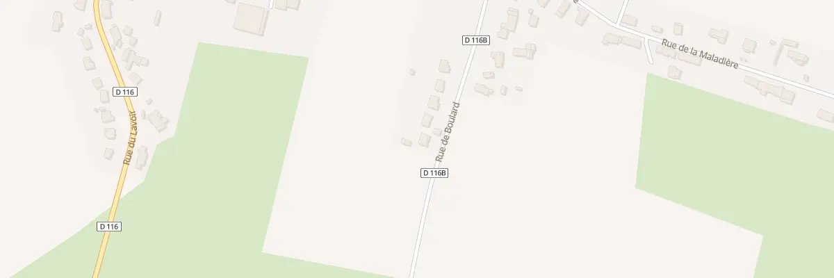 Plan du 18 Rue de Boulard à Villebichot