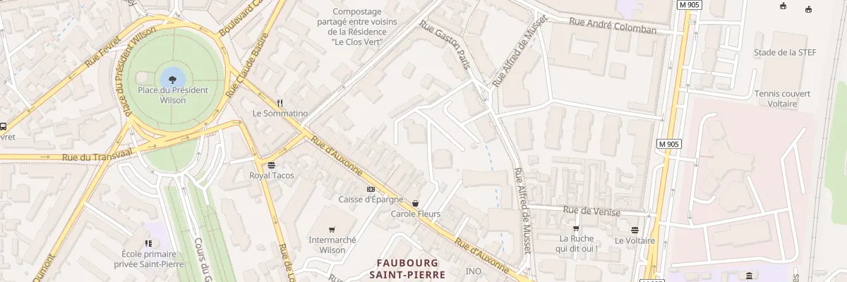 Plan du 57 Rue d’Auxonne à Dijon