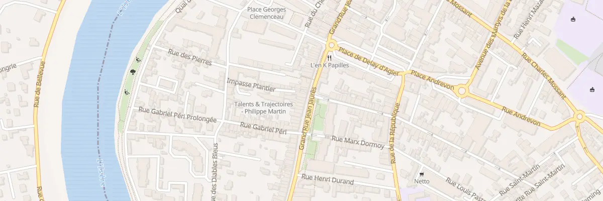 Plan du 88 Rue Jaures Grande Rue à Bourg-de-Péage