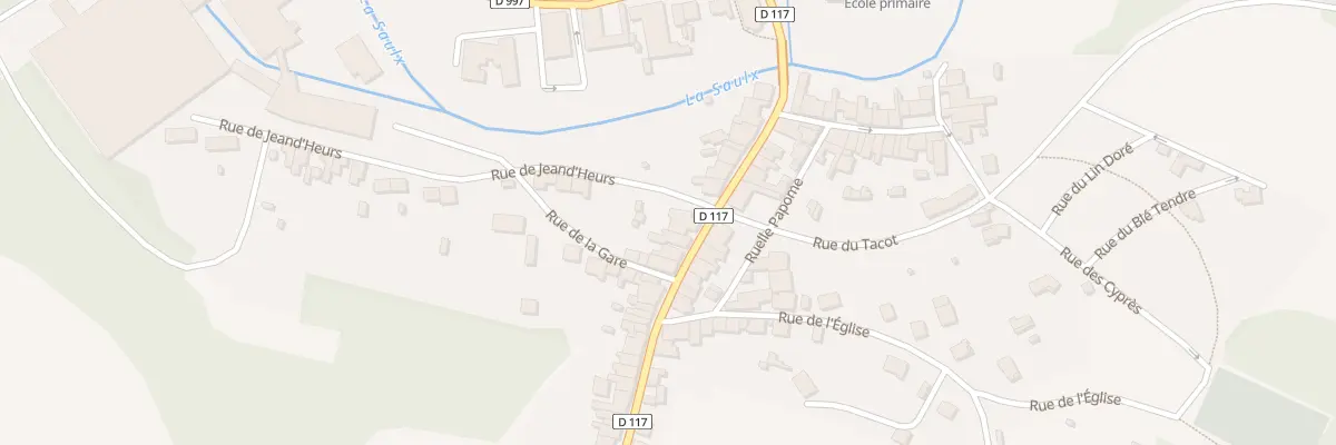Plan du 16 Rue Marechal Oudinot à L’Isle-en-Rigault