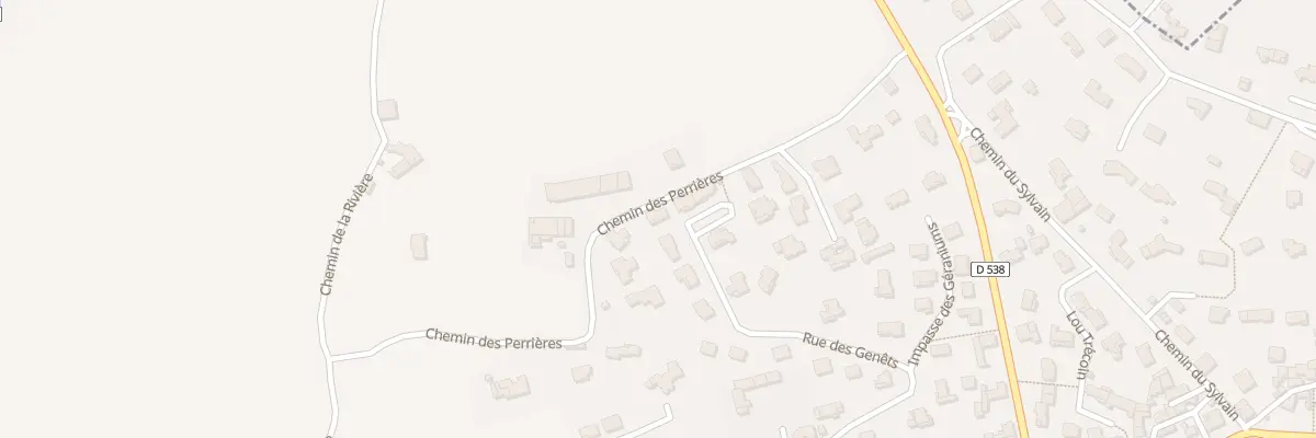 Plan du 21 Rue des Genêts à Mours-Saint-Eusèbe