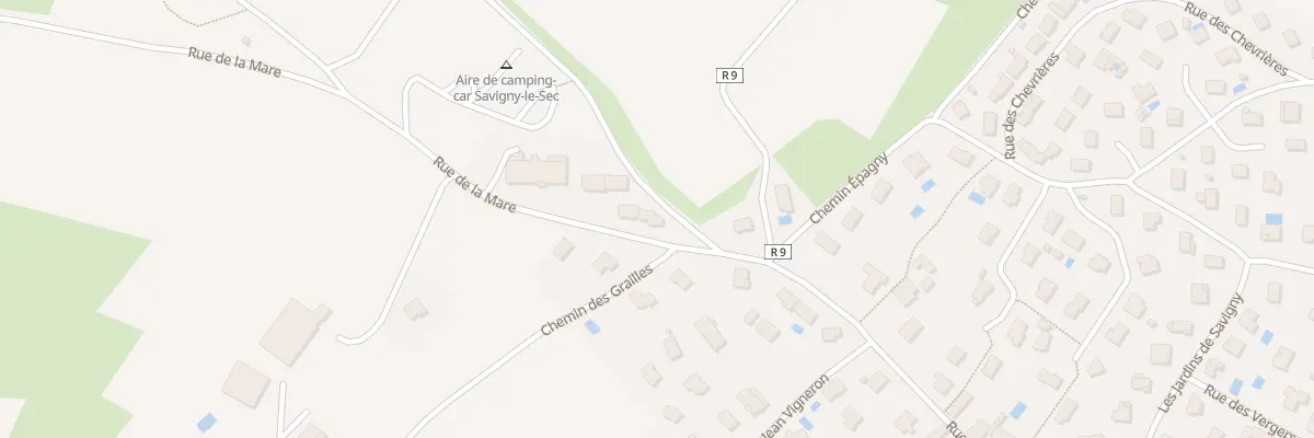Plan du 42 Rue de la Mare à Savigny-le-Sec