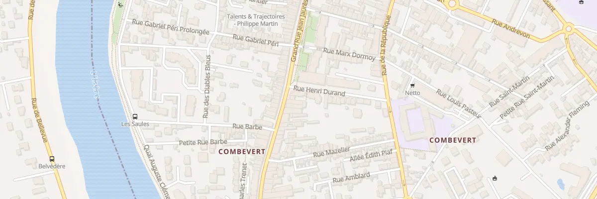 Plan du 4 Rue Henri Durand à Bourg-de-Péage