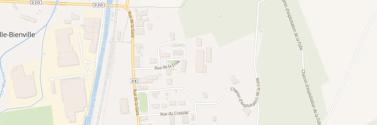Plan du 21 Rue de la Folie à Eurville-Bienville