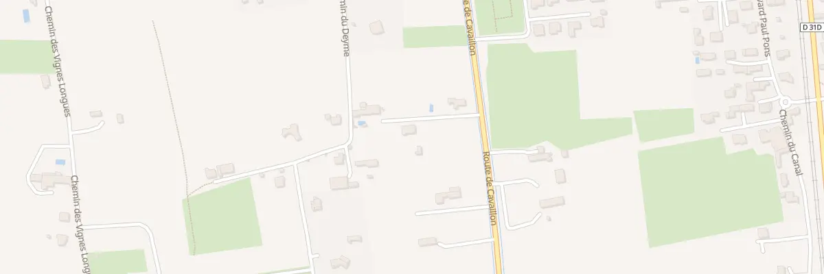 Plan du 518A Rte de Cavaillon à L’Isle-sur-la-Sorgue