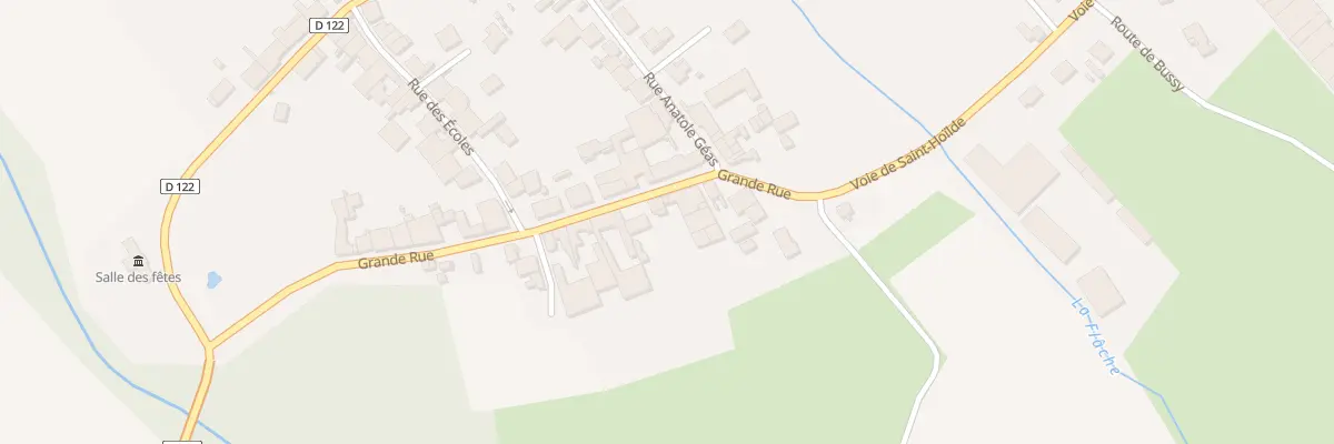 Plan du 12 Gr Grande Rue à Neuville-sur-Ornain
