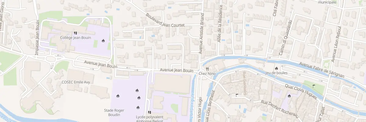 Plan du 40 Av Jean Bouin à L’Isle-sur-la-Sorgue