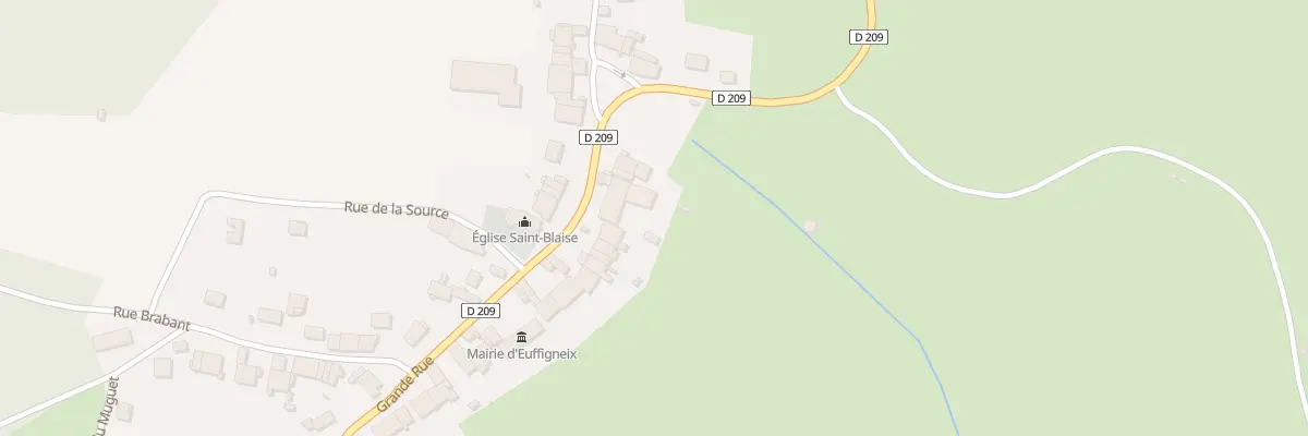 Plan du 3 Gr Grande Rue à Euffigneix