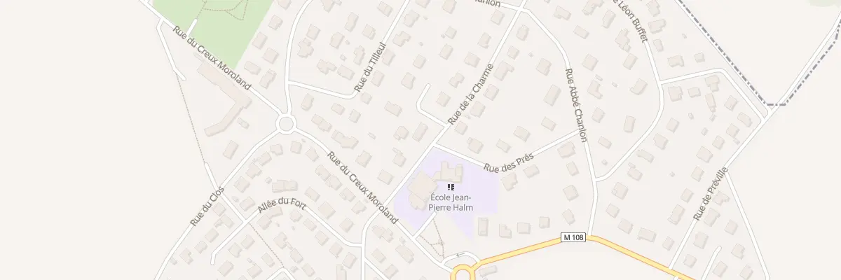 Plan du 5 Rue de la Charme à Fénay