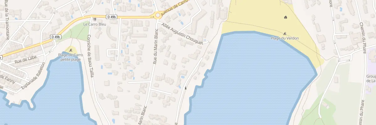 Plan du 9768 Che de la Douane à Martigues