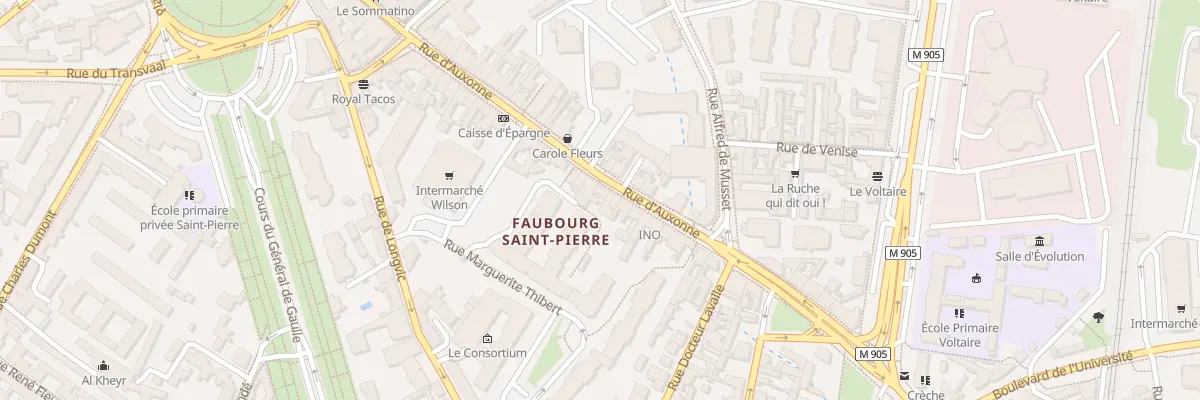 Plan du 48 Rue d’Auxonne à Dijon