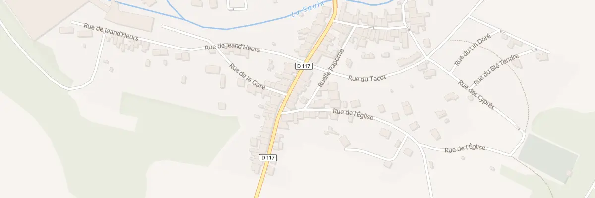 Plan du 25 Rue Marechal Oudinot à L’Isle-en-Rigault