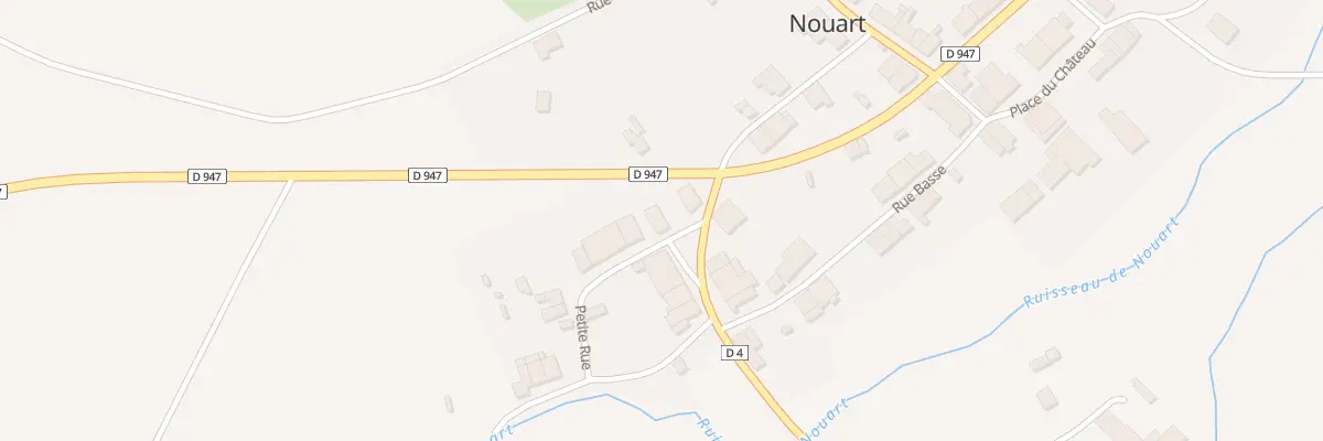 Plan du 62 Ptr Petite Rue à Nouart
