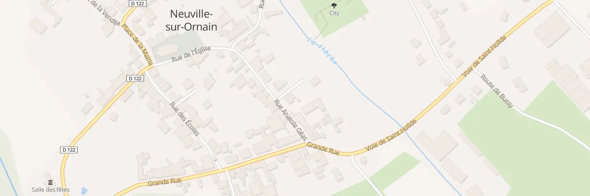 Plan du 2 Imp des Groseilliers à Neuville-sur-Ornain