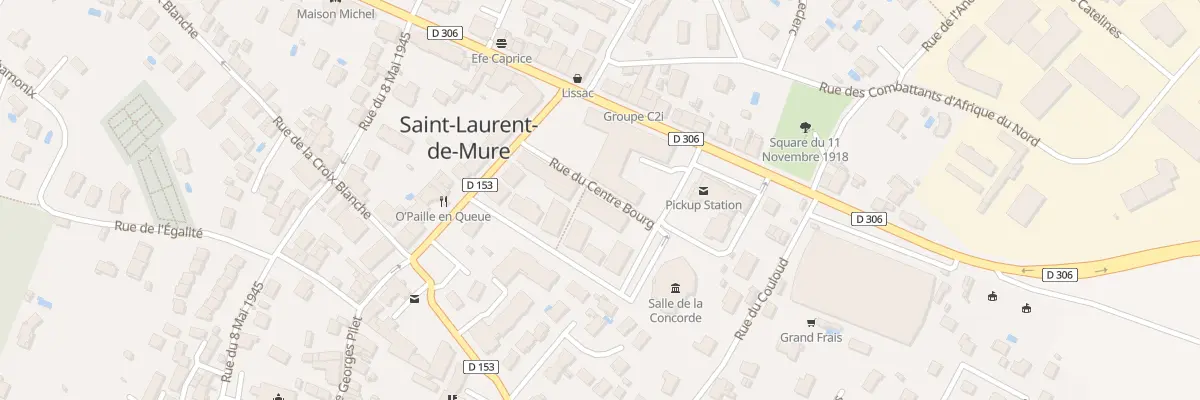 Plan du 8 Rue Simone Veil à Saint-Laurent-de-Mure