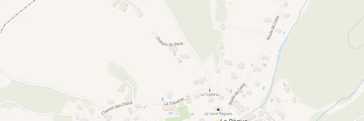 Plan du 5000 Le Pene au Pègue