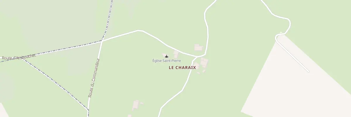 Plan du 445 Che du Charaix à Saint-Christophe-et-le-Laris