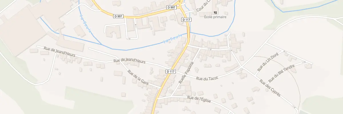 Plan du 10 Rue Marechal Oudinot à L’Isle-en-Rigault