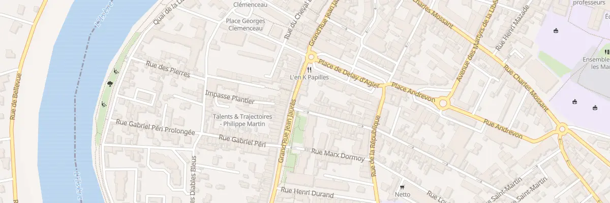 Plan du 3 Rue d’Estienne d’Orves à Bourg-de-Péage