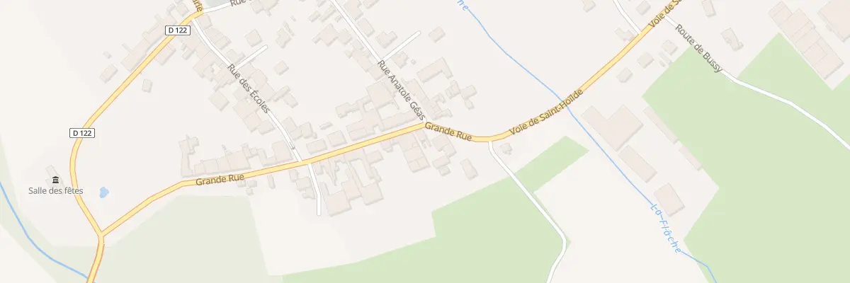 Plan du 22 Gr Grande Rue à Neuville-sur-Ornain