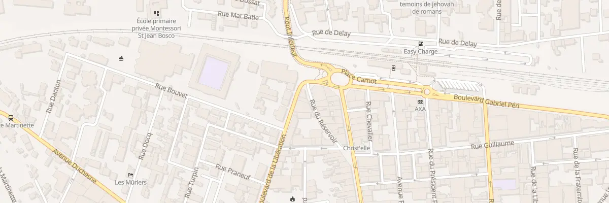 Plan du 15 Rue du Reservoir à Romans-sur-Isère